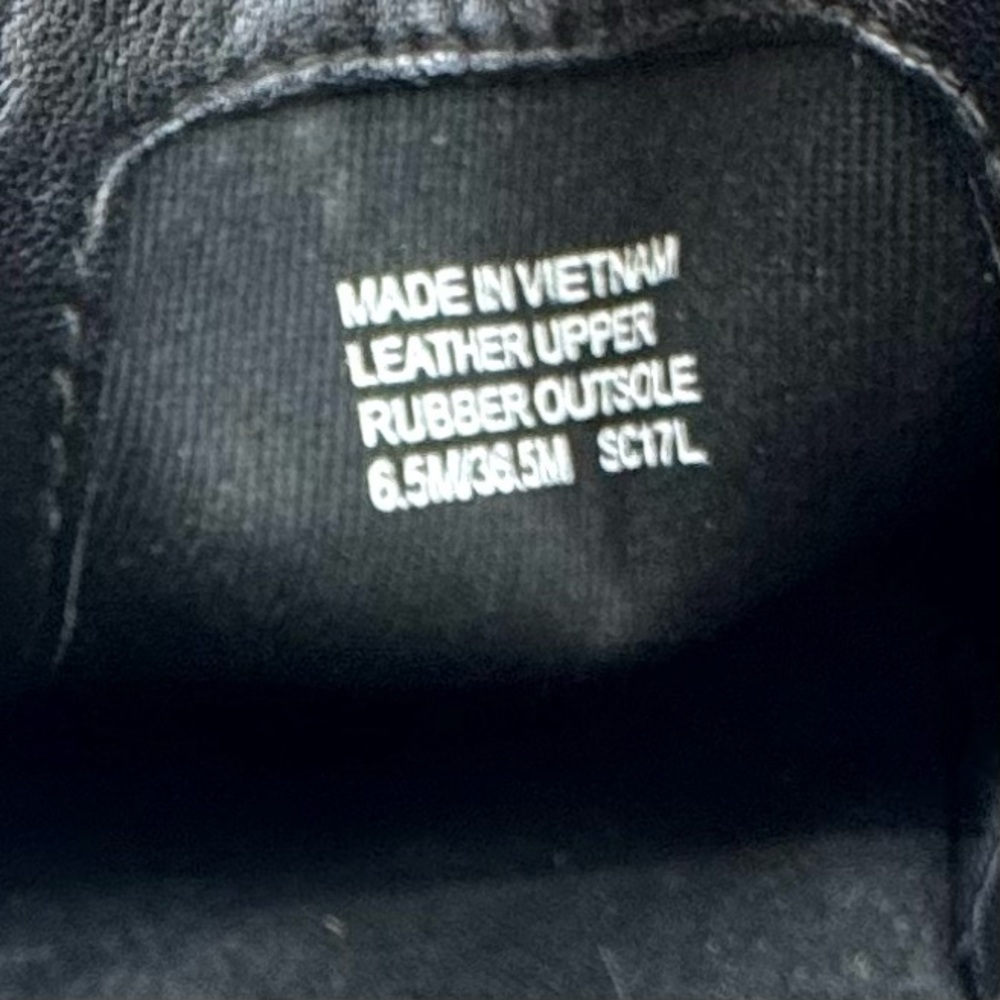 MICHAEL Michael Kors KEATON Leather Lasered Pull On Skate Sneakers black sz 6.5 - Picture 14 of 16